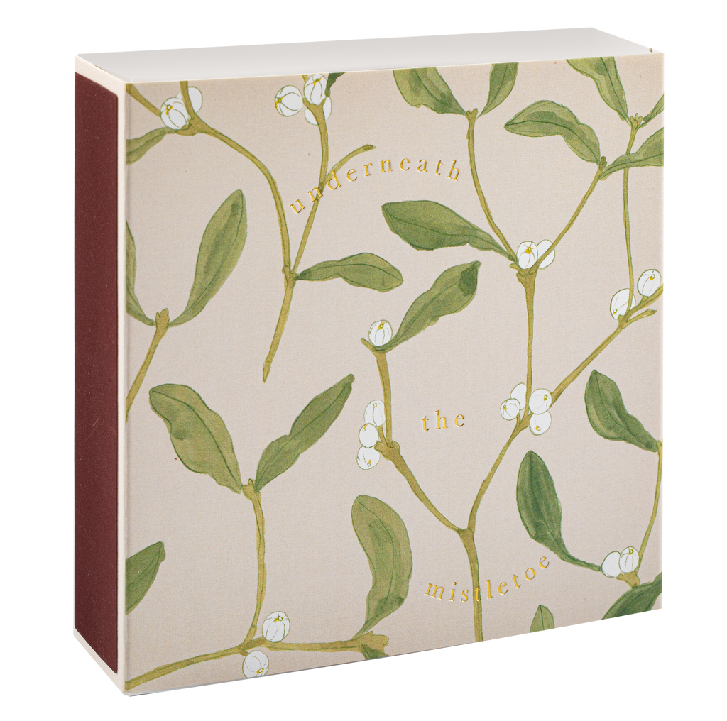 Archivist Mistletoe Square Matches