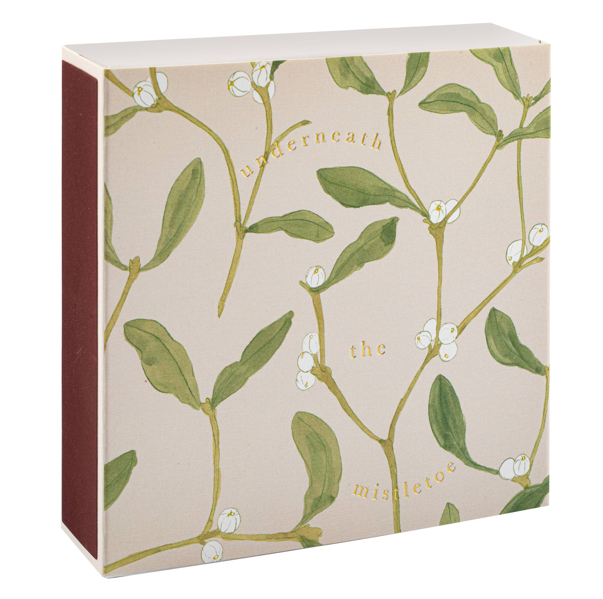 Archivist Mistletoe Square Matches