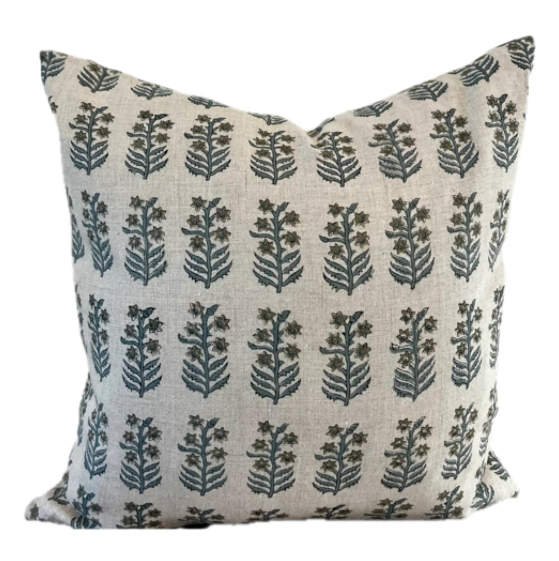 Linen & Cloth Franklin Throw Pillow Cover