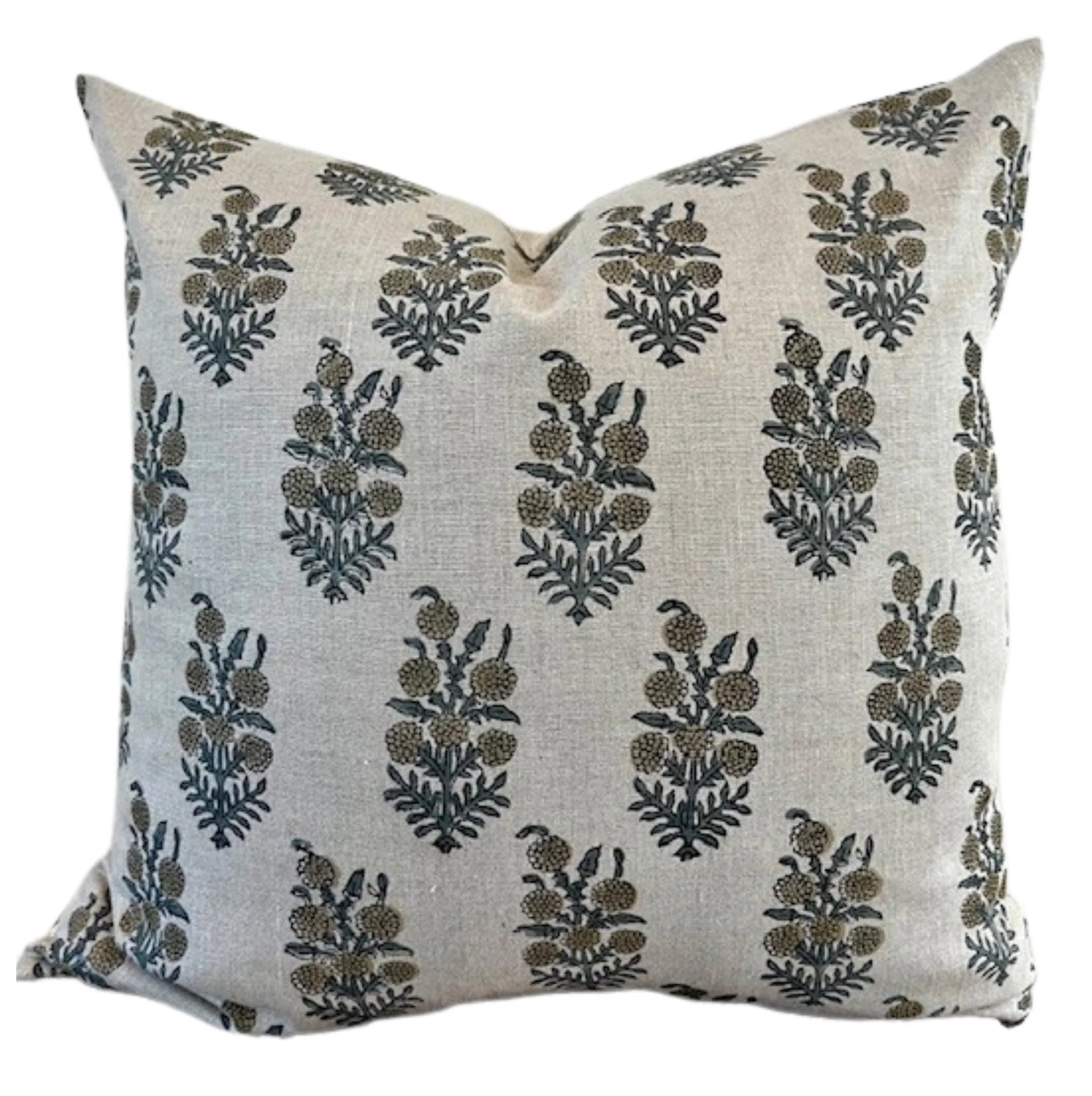 Linen & Cloth Colebrook Throw Pillow Cover