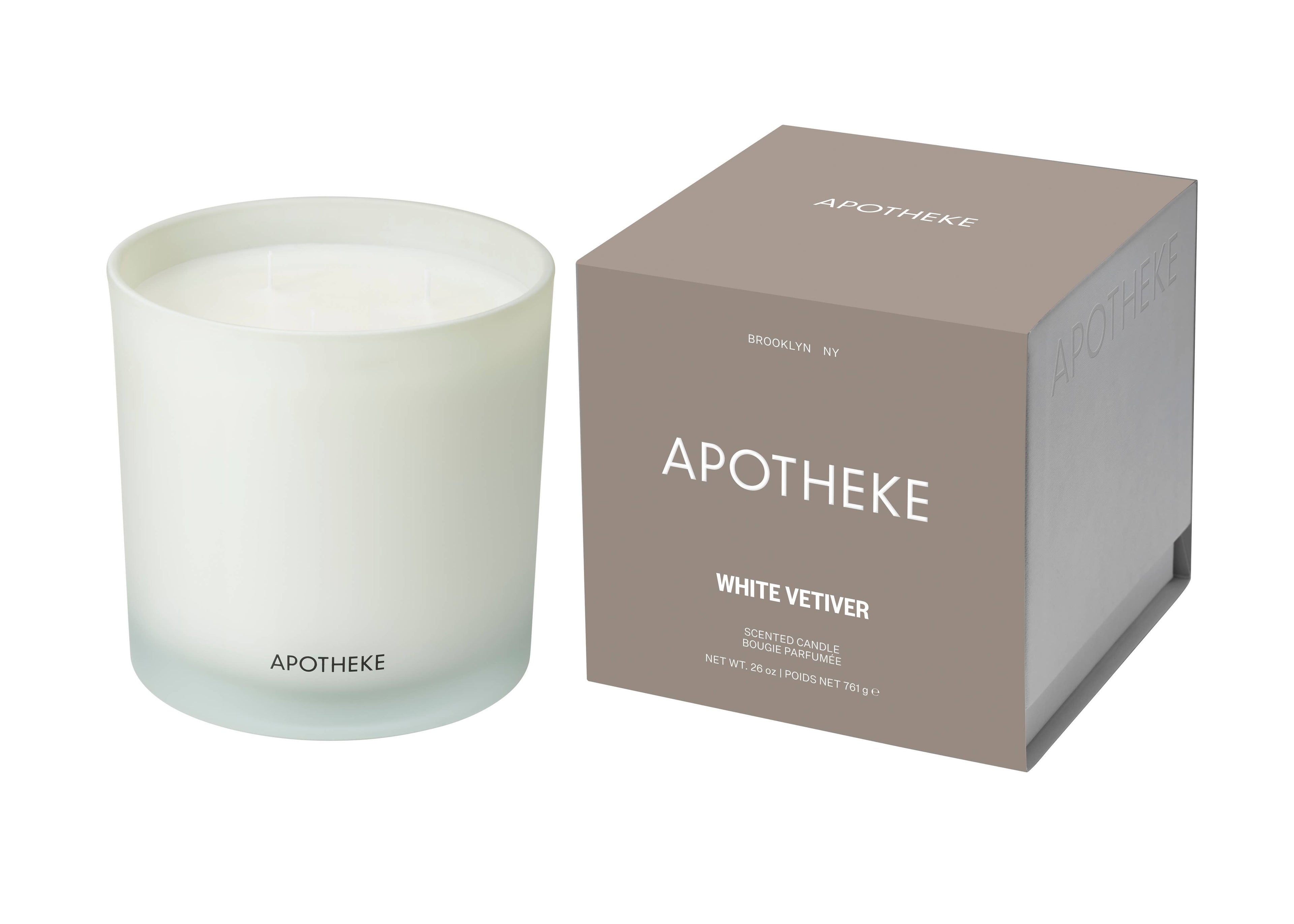 Apotheke White Vetiver 3-wick Candle