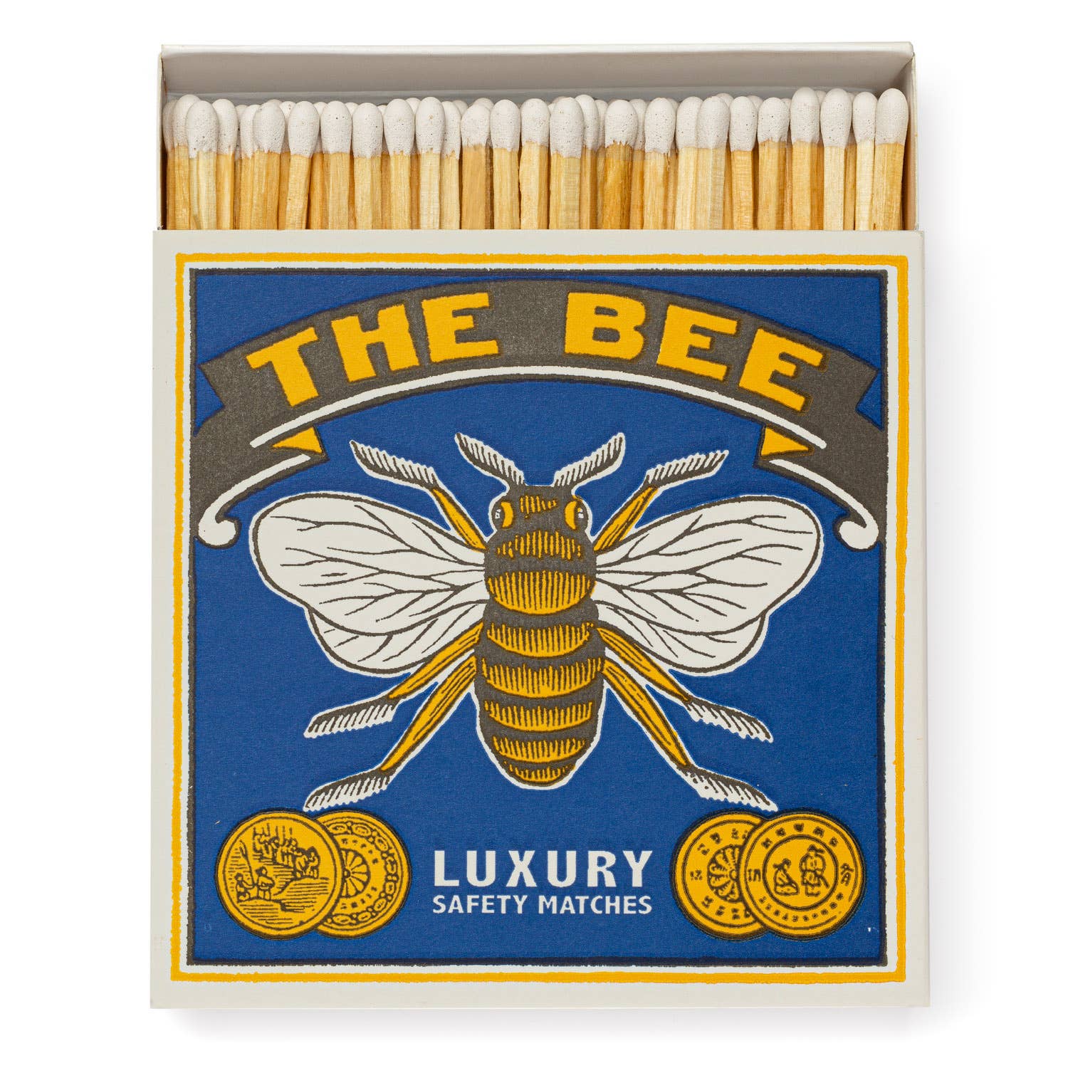 Archivist The Bee | Square - Safety Matches