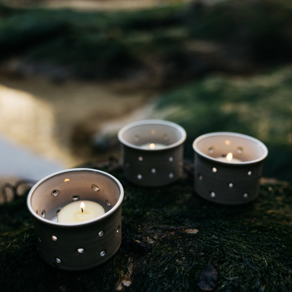 St Eval Sea Moss & Driftwood, Scented Tealights