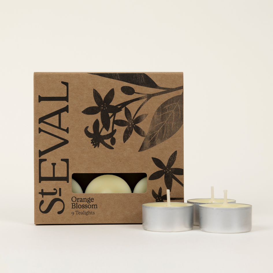 St Eval Orange Blossom, Scented Tealights