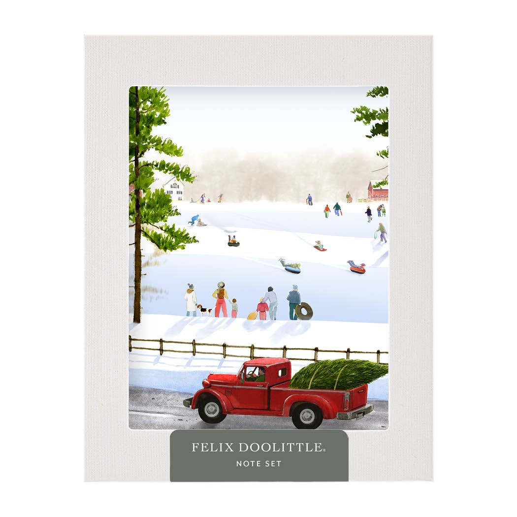 Felix Doolittle Winter Wonderland - Note Set - Holiday boxed set