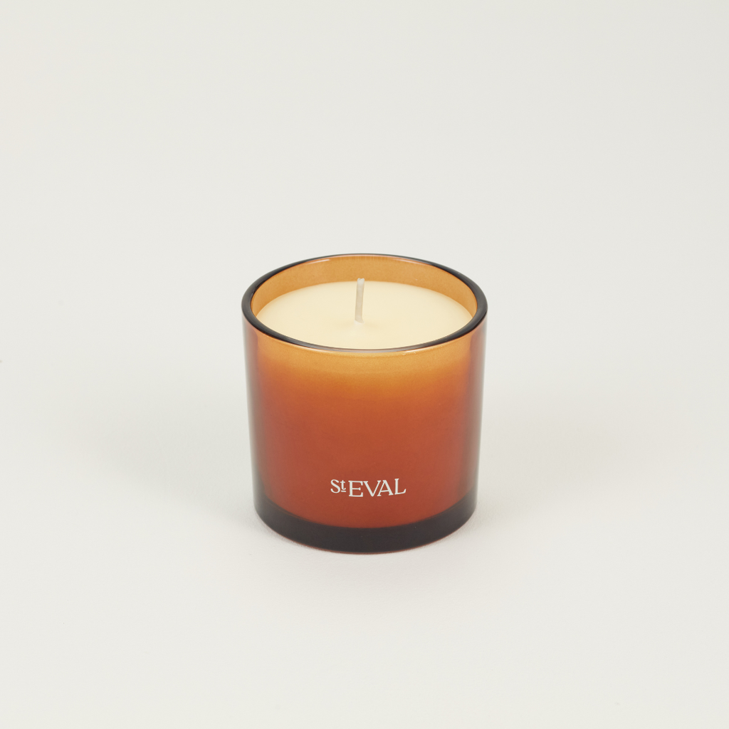 St Eval Sea Salt, Amber Glass Candle