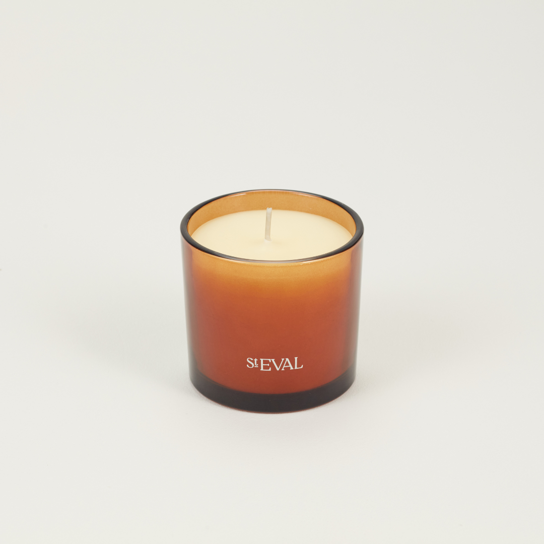 St Eval Sea Salt, Amber Glass Candle