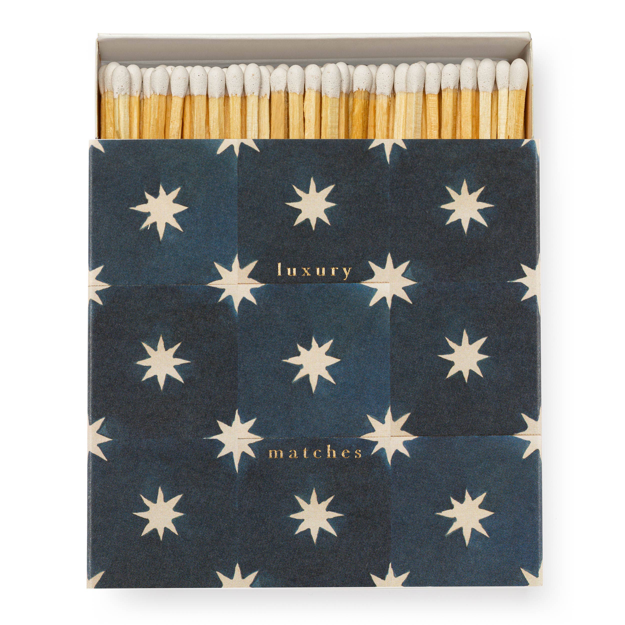 Archivist Navy Star Tile | Square - Safety Matches