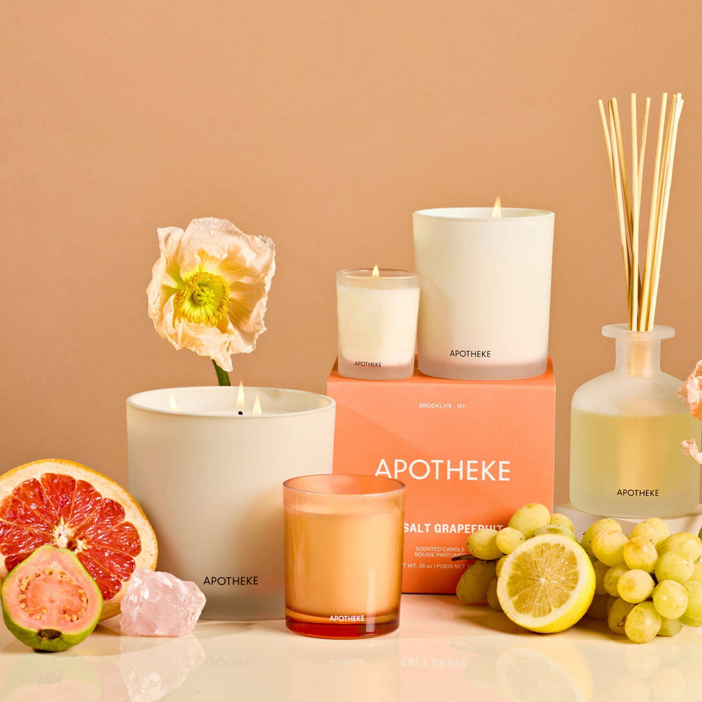Apotheke Sea Salt Grapefruit 3-Wick Candle
