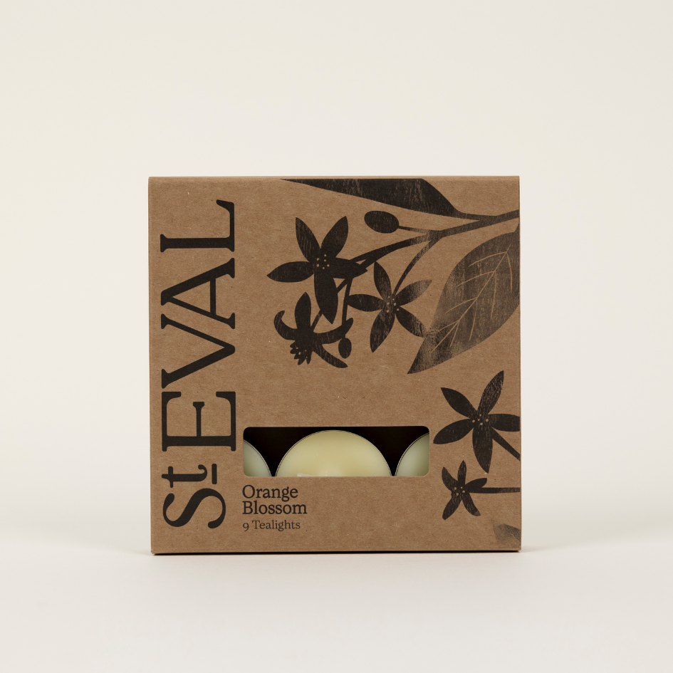 St Eval Orange Blossom, Scented Tealights