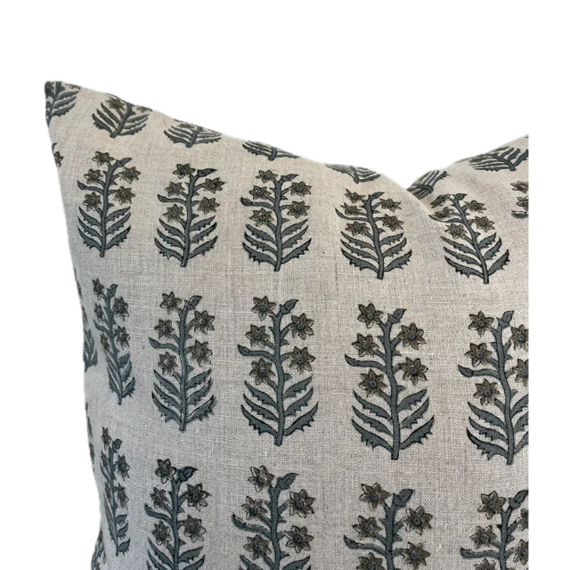 Linen & Cloth Franklin Throw Pillow Cover