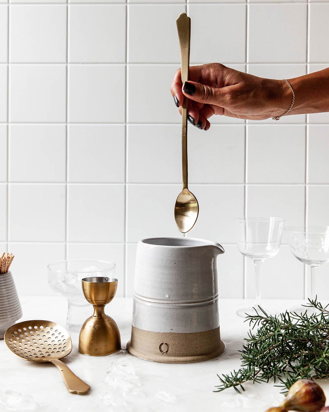 Essex Barware - Brushed Gold