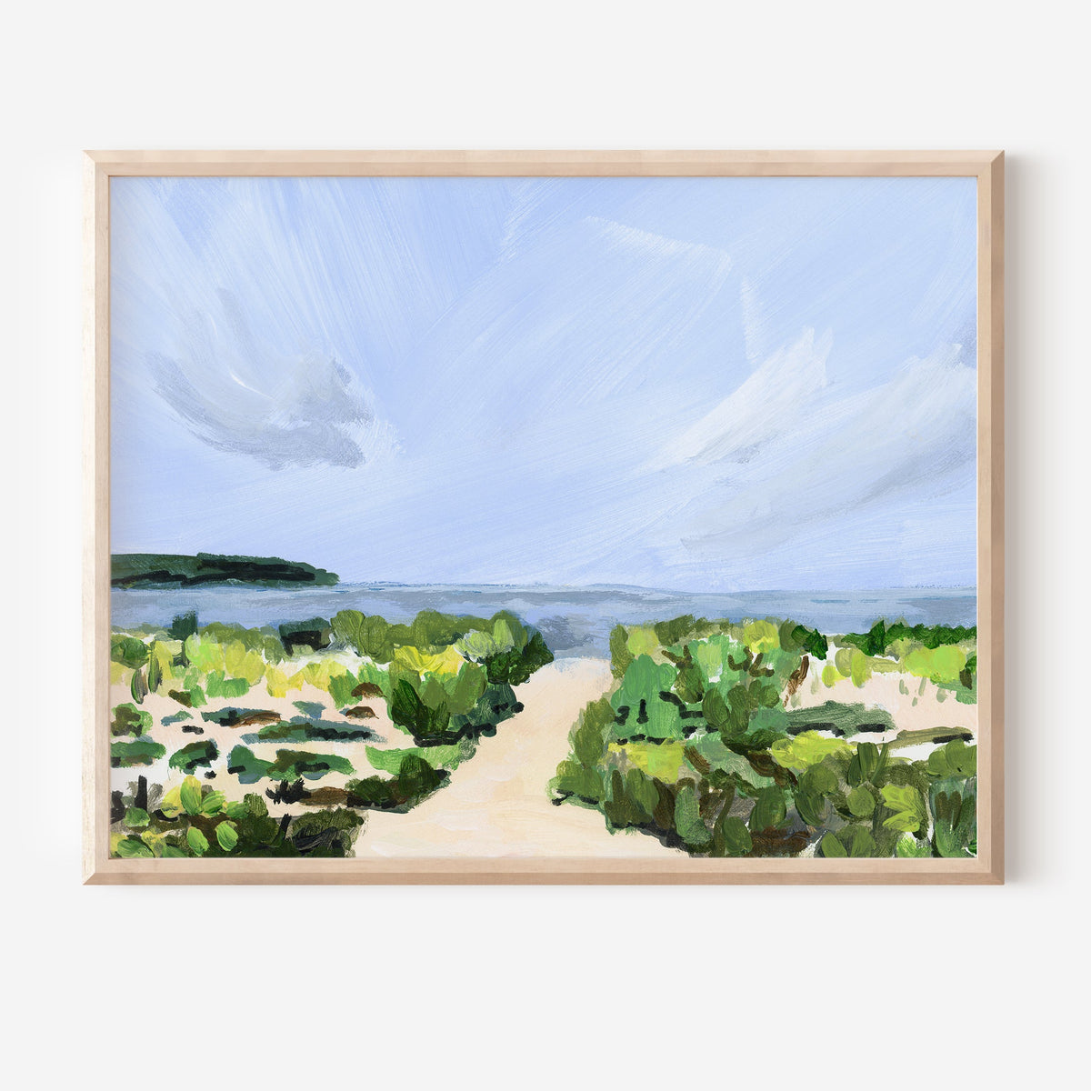 Walk Through the Dunes, Baker's Pasture, Fine Art Print