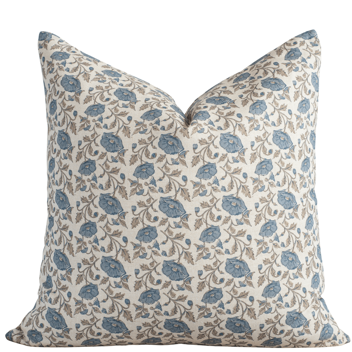 Mabel Blue Floral Pillow Cover