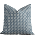 Noelle Indigo Floral Pillow Cover