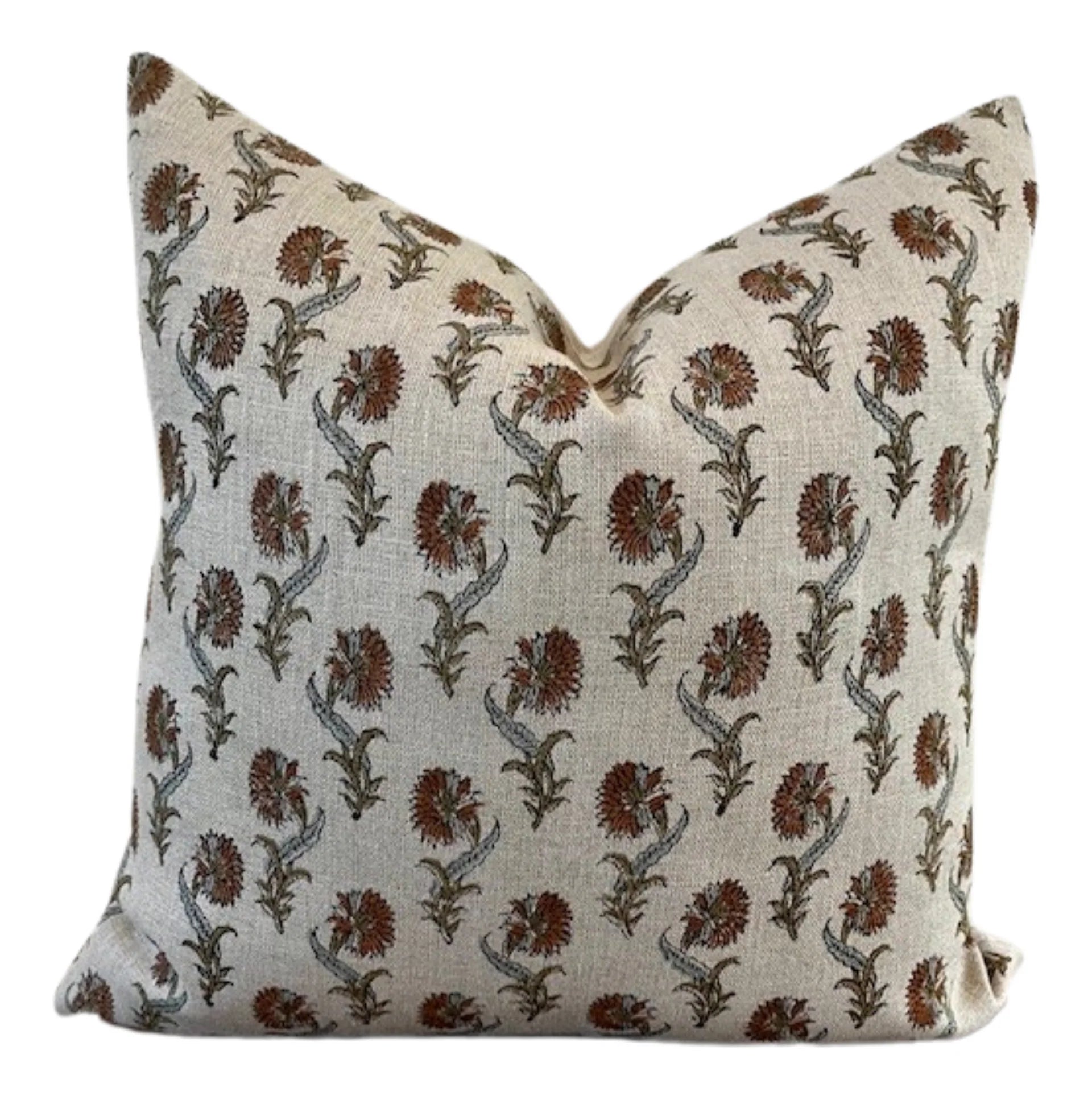 Linen & Cloth Dover Daffodil Throw Pillow Cover