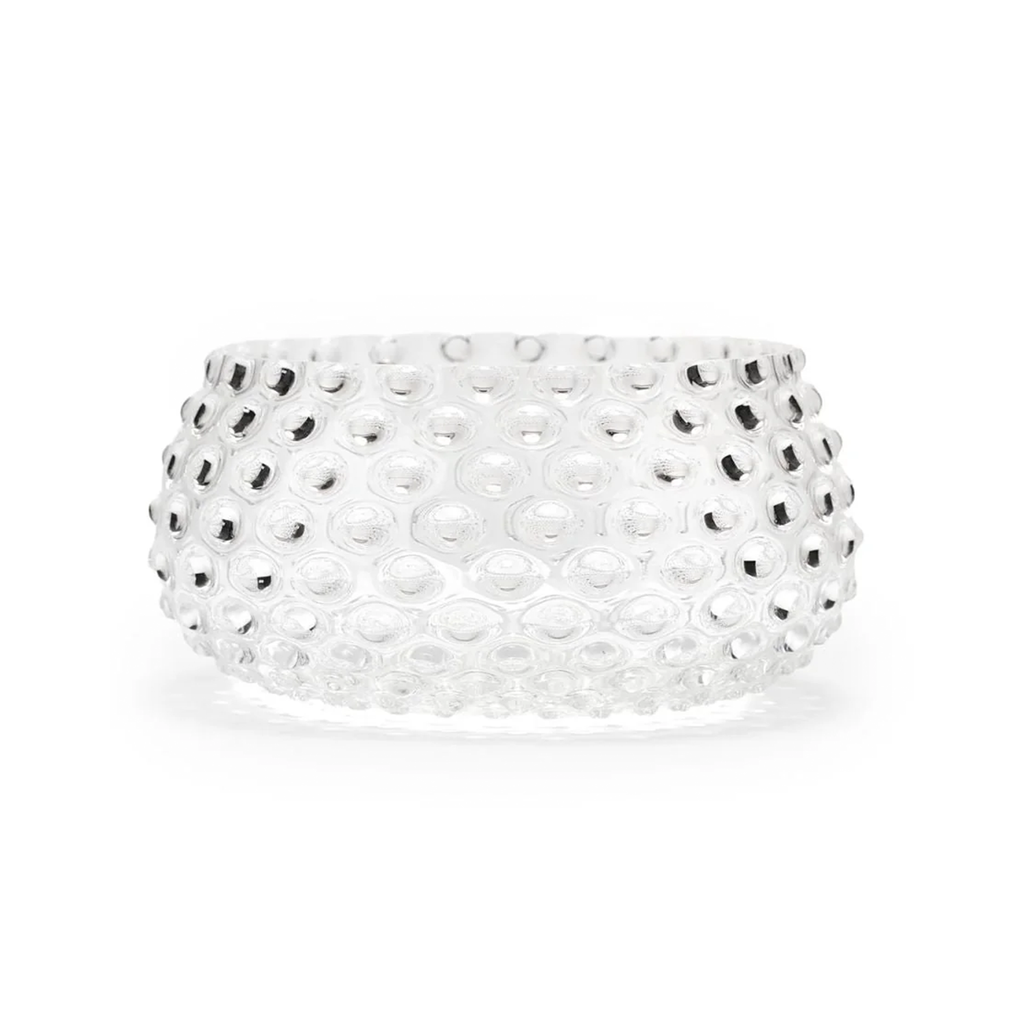Hobnail Bowl - Large - Clear Quartz