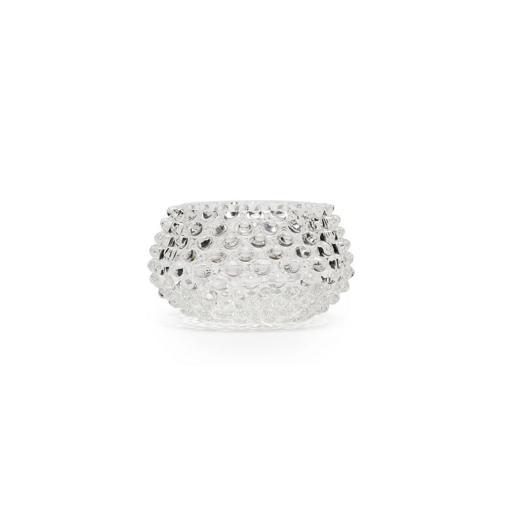 Hobnail Bowl - Small - Clear Quartz