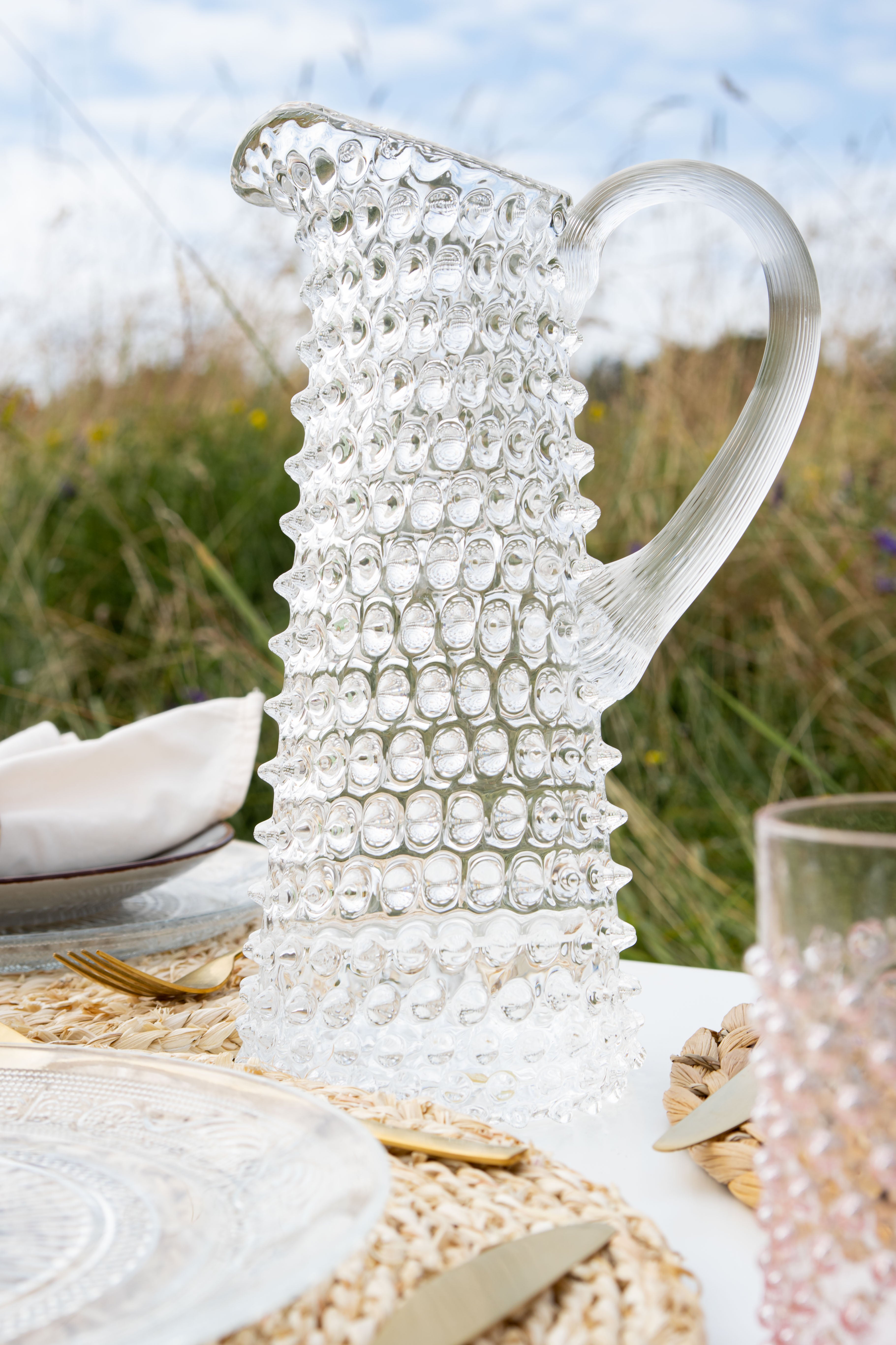 Klimchi Tall Hobnail Jug