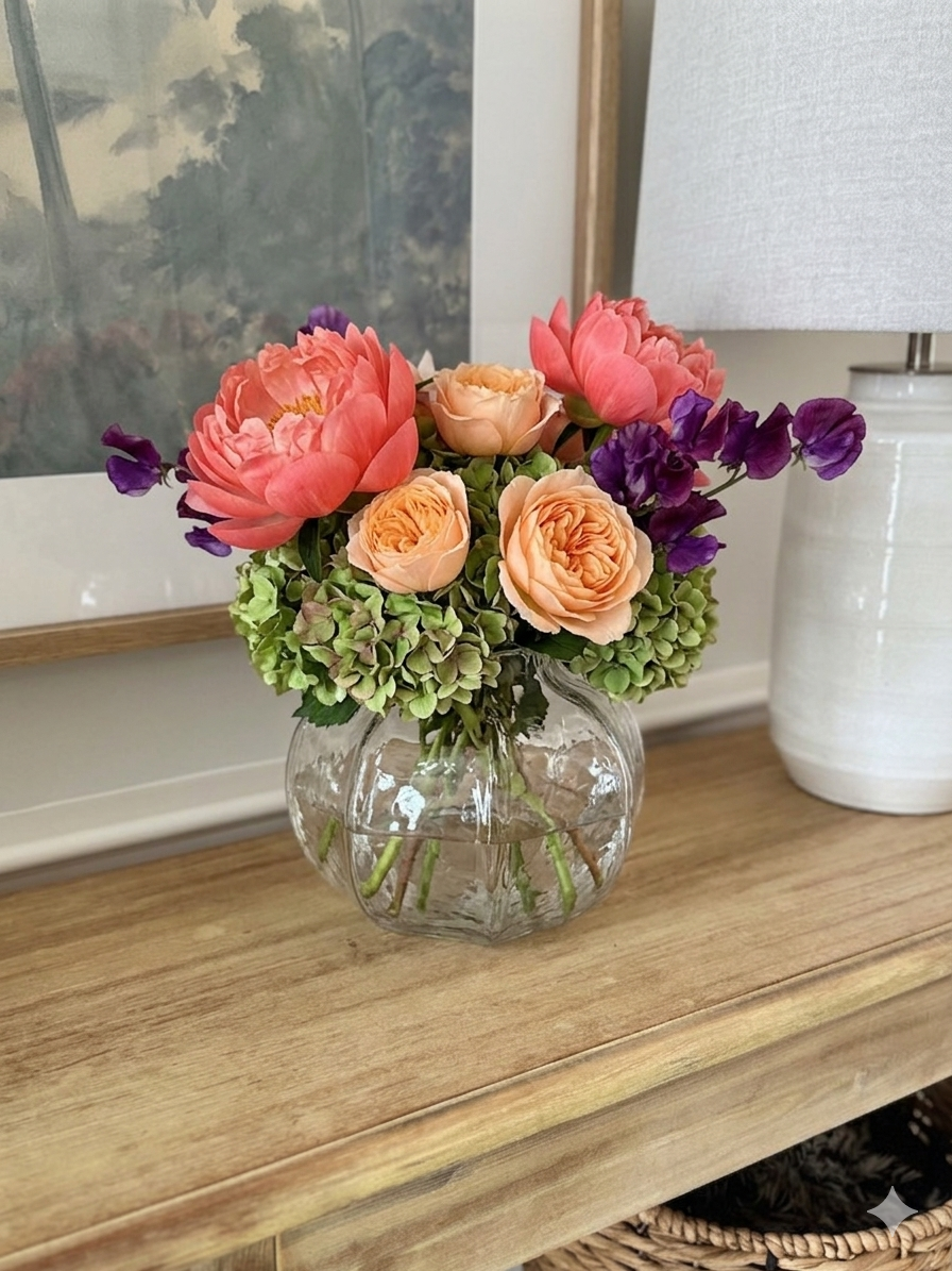 Alura Vase, Glass - Lrg
