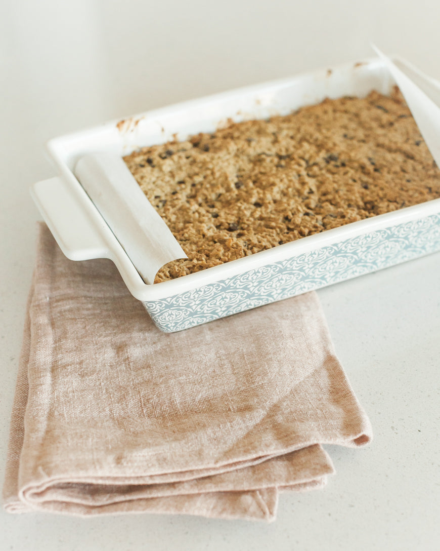 Stone Washed Linen Tea Towel