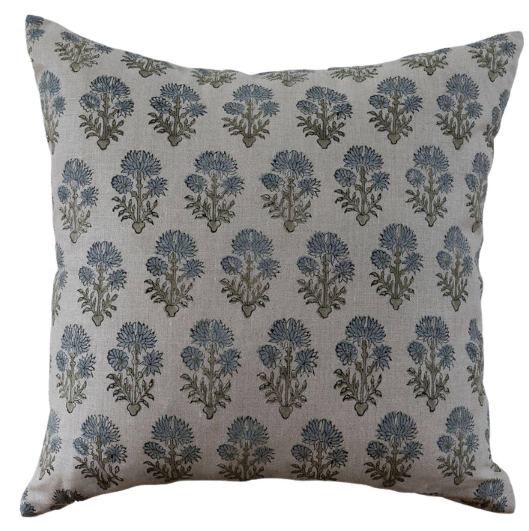 Linen & Cloth Kensington Throw Pillow Cover