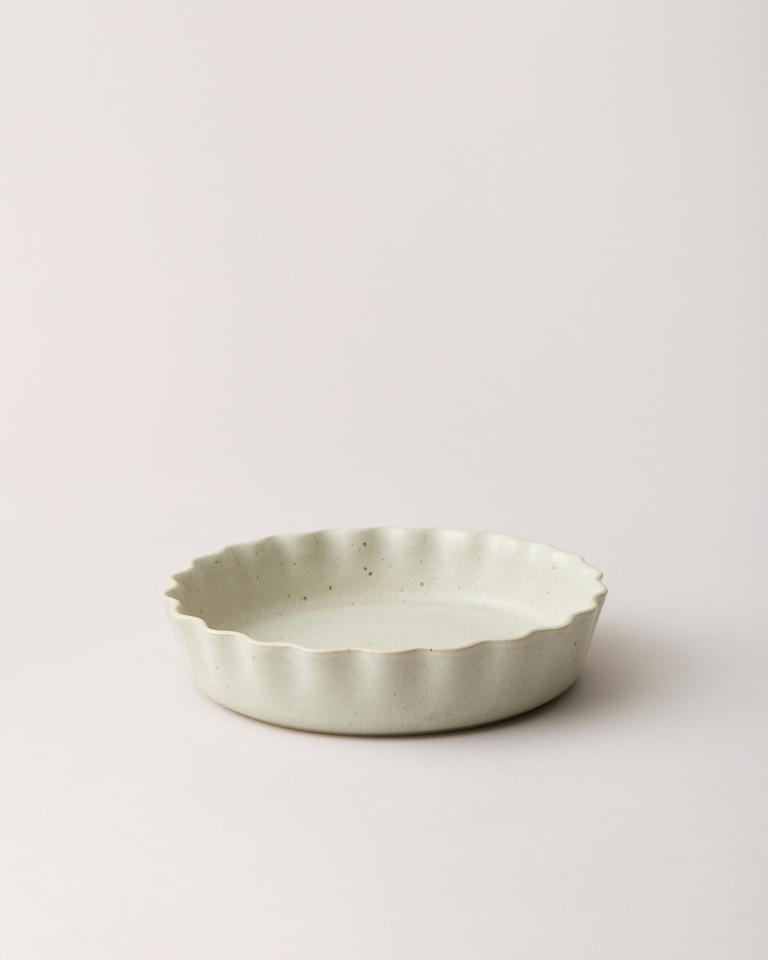 Fieldstone Ruffle Pie Dish