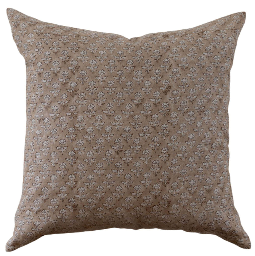 Linen & Cloth Rozel Throw Pillow Cover