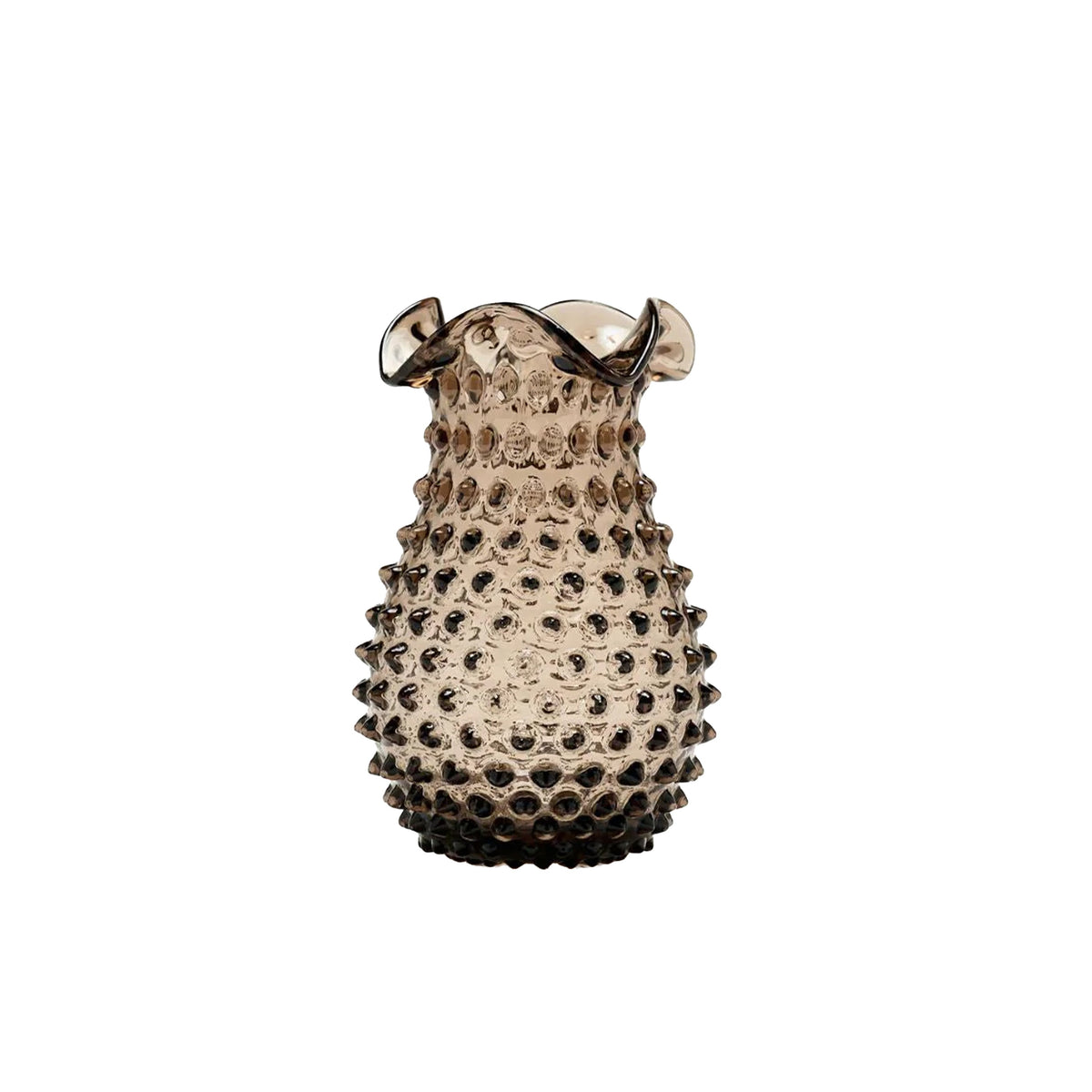 Hobnail Vase - Petal - Smokey Amaro