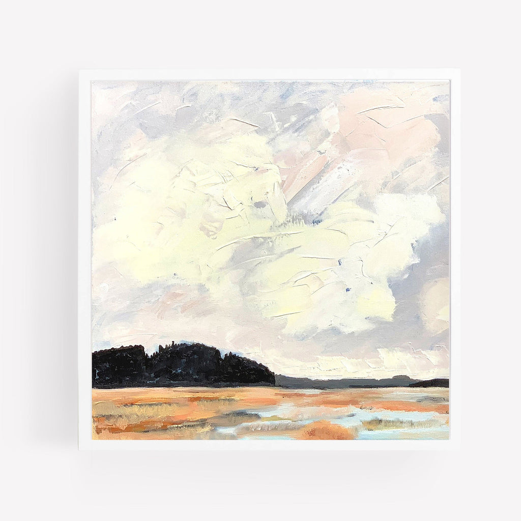 Choate Island, Winter Marsh, Fine Art Print