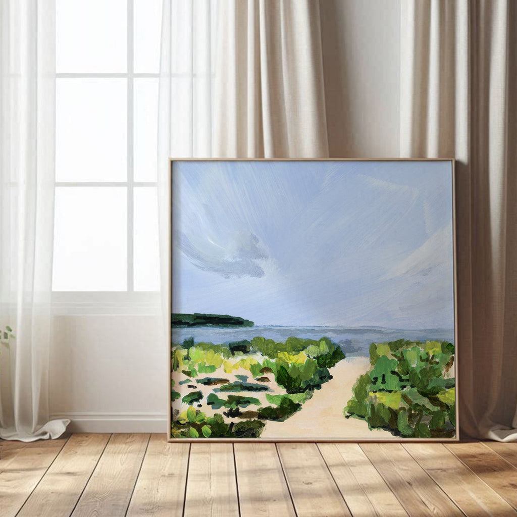 Walk Through the Dunes, Baker's Pasture, Fine Art Print