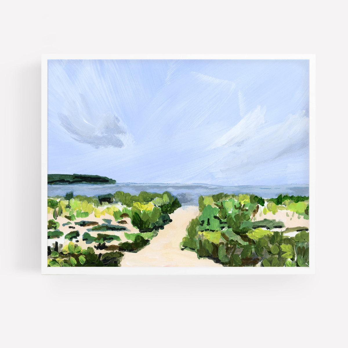 Walk Through the Dunes, Baker's Pasture, Fine Art Print