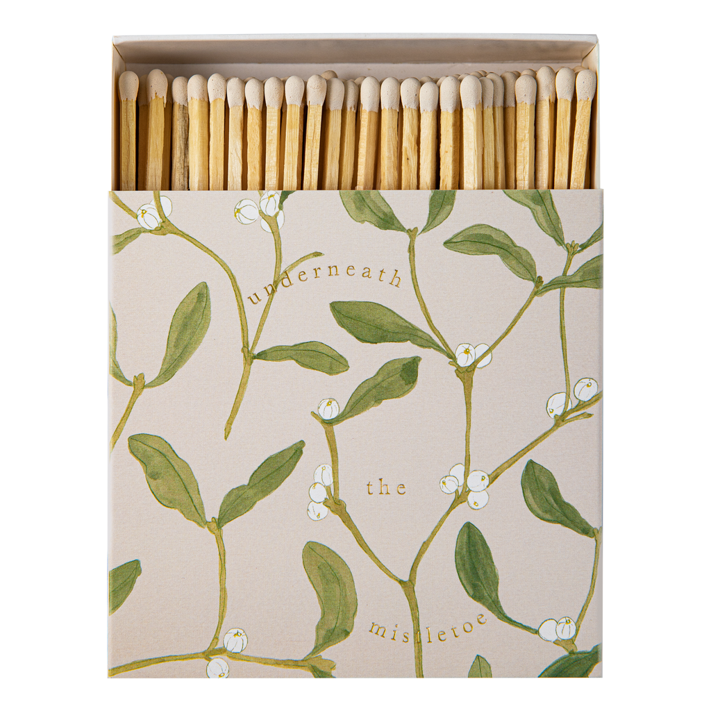 Archivist Mistletoe Square Matches