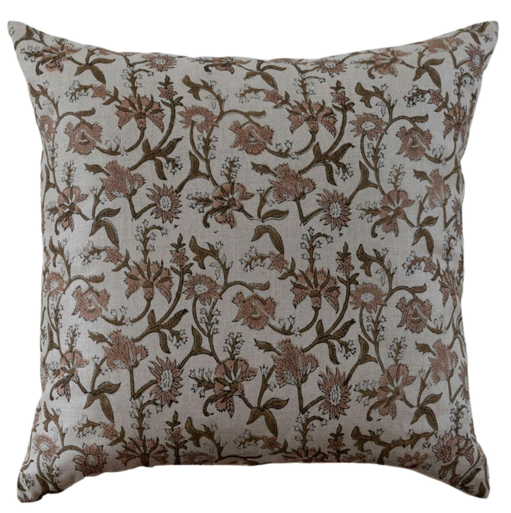 Linen & Cloth Benton Throw Pillow Cover