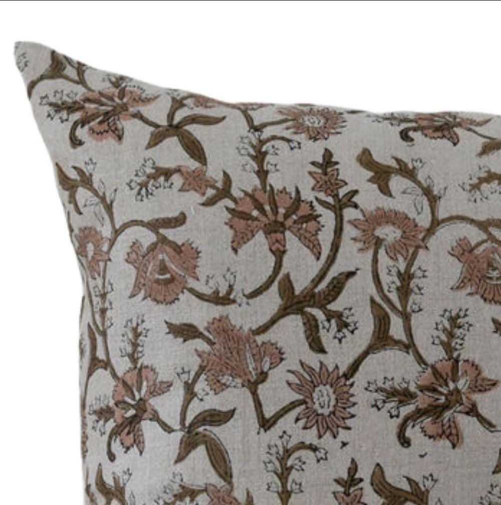 Linen & Cloth Benton Throw Pillow Cover