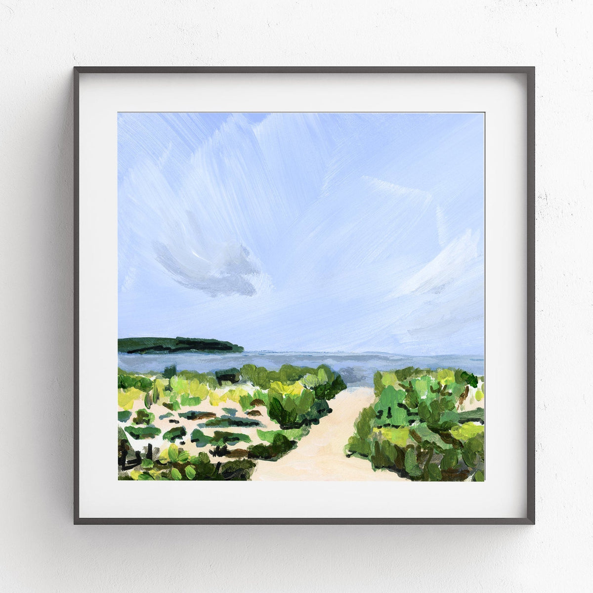 Walk Through the Dunes, Baker's Pasture, Fine Art Print