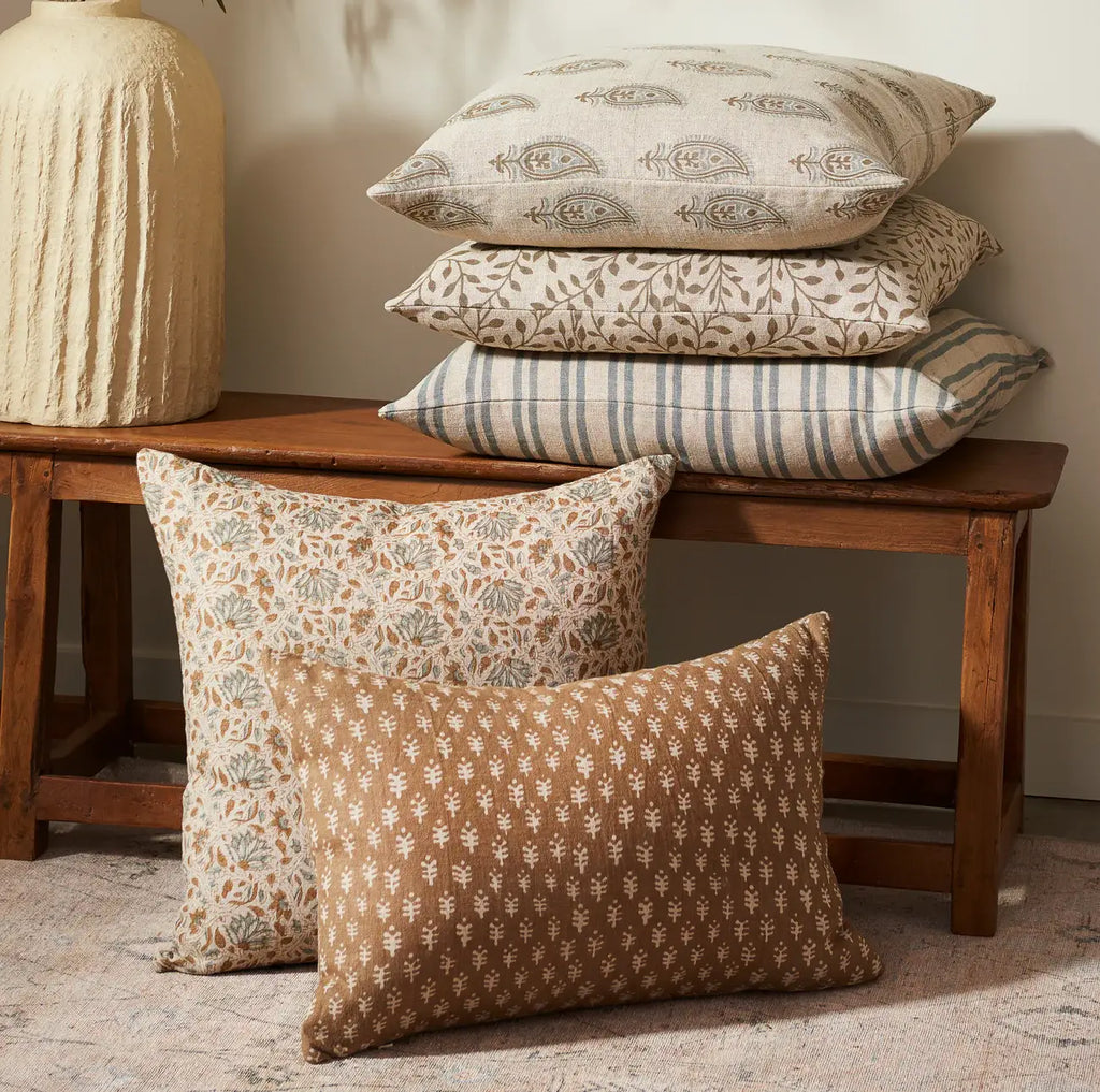 Beachy Blue Pillow 24" x 24"