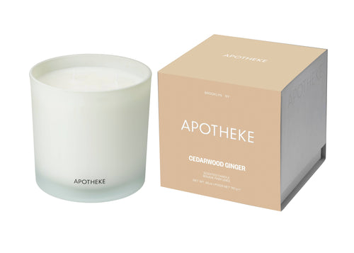 Apotheke Cedarwood Ginger 3-wick candle