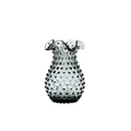 Hobnail Vase - Petal - Charcoal Haze
