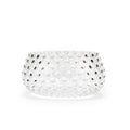 Hobnail Bowl - Large - Clear Quartz