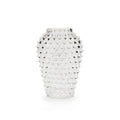 Hobnail Vase - Barrel - Clear Quartz