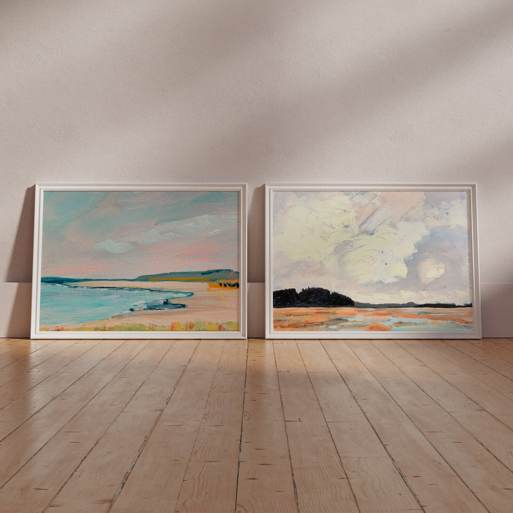 Crane Beach & Choate Island, Cape Ann, Set of 2 Prints