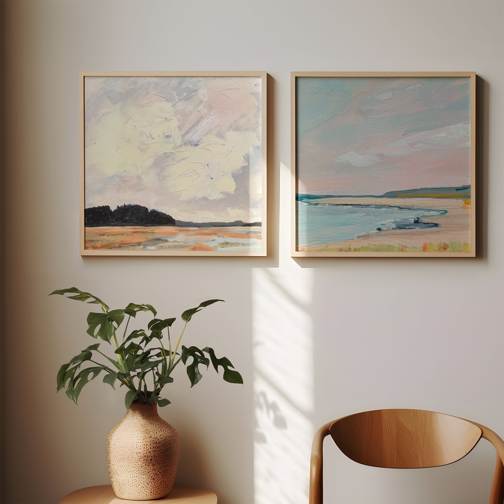 Crane Beach & Choate Island, Cape Ann, Set of 2 Prints