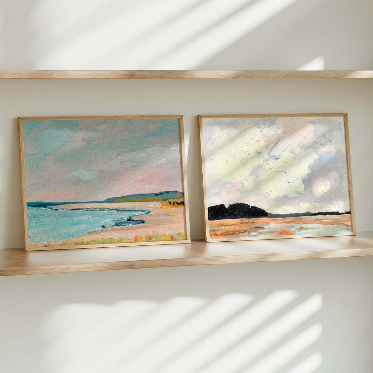 Crane Beach & Choate Island, Cape Ann, Set of 2 Prints