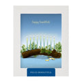 Felix Doolittle Menorah and Gelt - Boxed Hanukkah Cards