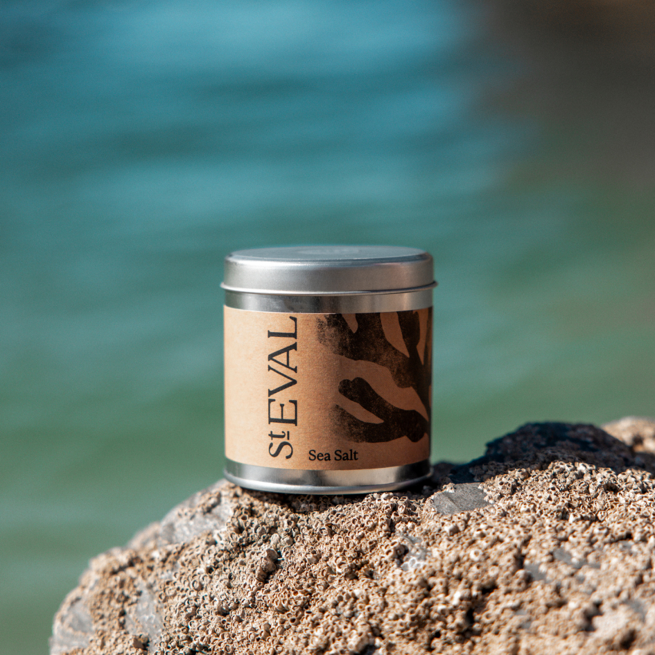 St Eval Sea Salt, Scented Tin Candle