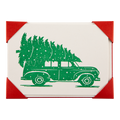Archivist Driving Home for Christmas Notelet Card (5-Pack)