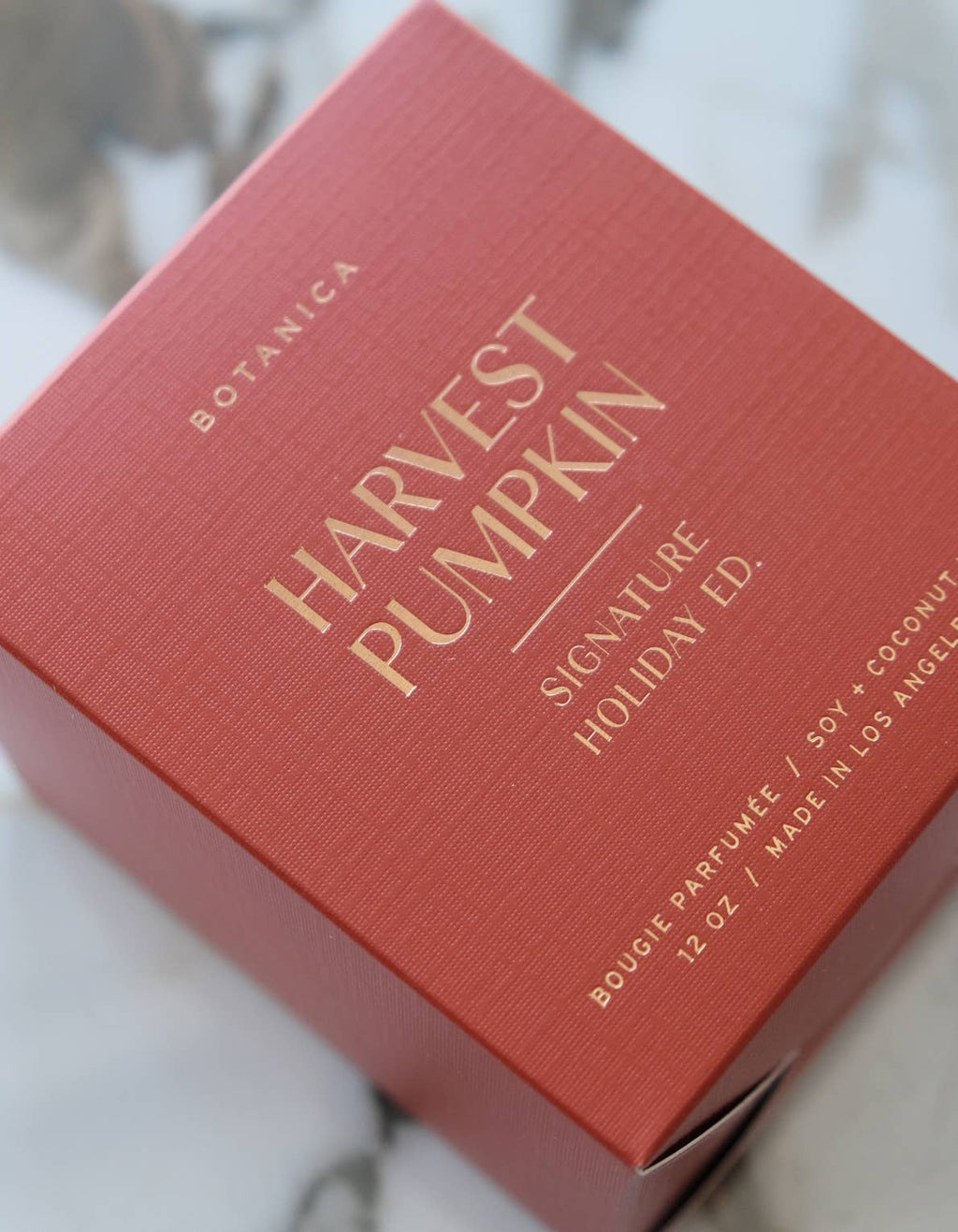 Botanica Harvest Pumpkin Candle, 12 oz.
