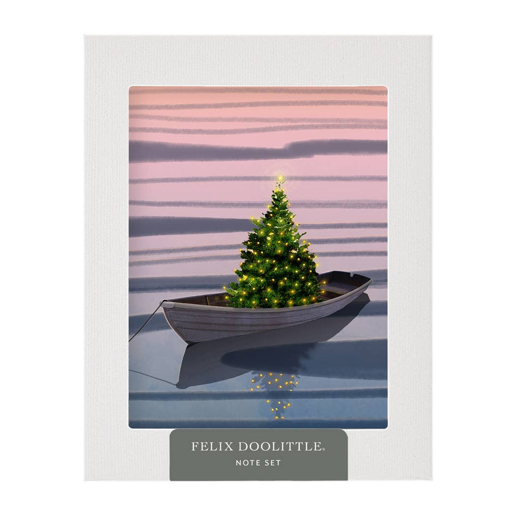 Felix Doolittle Tidings by the Sea - Note Set - Holiday boxed set