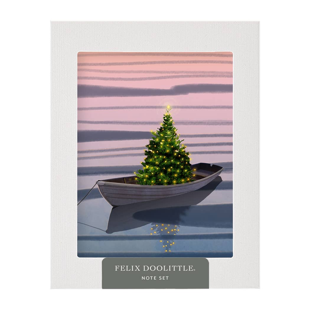 Felix Doolittle Tidings by the Sea - Note Set - Holiday boxed set